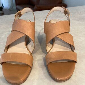 Cole Haan Penelope Wedge Sandals Slingback Design Adjustable Buckle Women’s 9